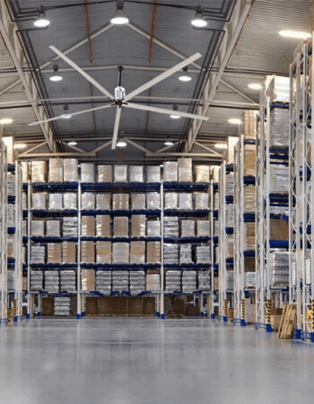 BEST HVLS FANS FOR WAREHOUSE SUPPLIERS IN INDIA